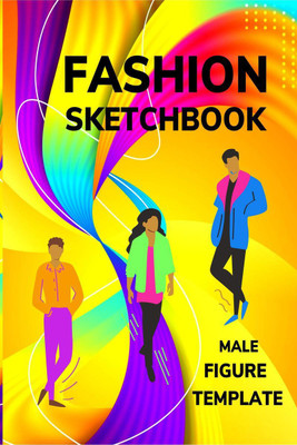 Fashion Sketchbook Male Figure Template(English, Paperback, Jimi Jamesson)