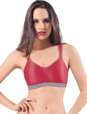 DAZZLE 62001 Women Sports Non Padded Bra(Pink)