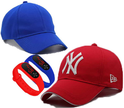 FLEXCY Sports/Regular Cap Cap(Pack of 4)