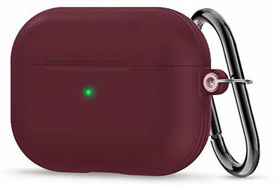 CYRILL by Spigen Silicone Pouch for Apple AirPods Pro Cover Case (2019)(Pink, Shock Proof, Silicon, Pack of: 1)