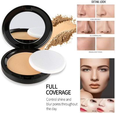 Neycare Weightless Matte Compact Non Oily Matte Finish Compact(Beige, 15 g)