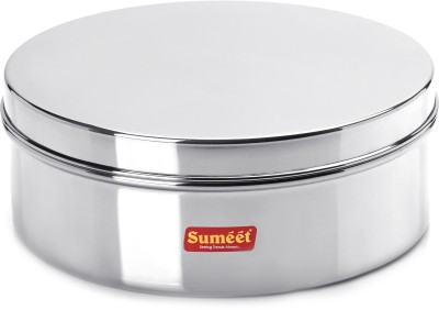 Sumeet Steel Utility Container  - 1200 ml(Silver)