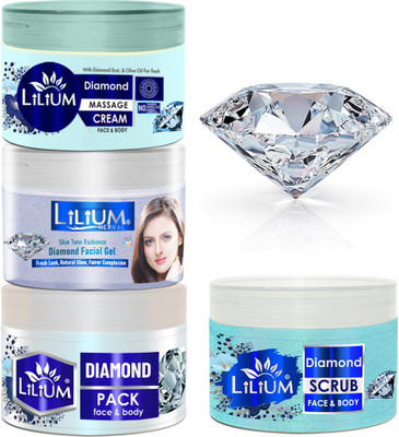 LILIUM Perfect Blend of Diamond Face Pack(250 ml)