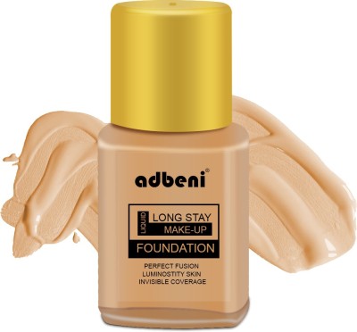 adbeni Liquid Make- Up Foundation Flawless Semi-Matte-F01 Foundation(Beige, 30 ml)
