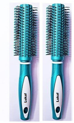 lukaf Cool Hair Styling Roller Comb Round ( Pack of 2 )