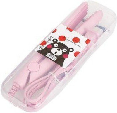 GLOW MORE Portable Mini Ceramic Hair Straightener Flats Iron Hair Straightener(MULTICOLOR)