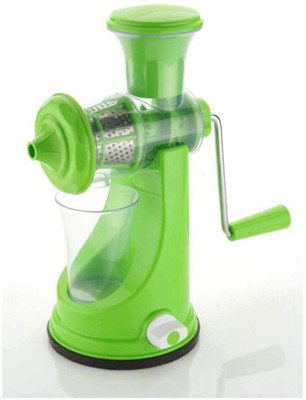 ravariya graphics Plastic Big ( Fruit & Vegetable Hand Juicer with Steel Handle) Hand Juicer(Green)