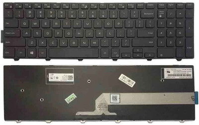 SellZone Keyboard For Dell Vostro 15 3000 Vostro 15 3549 Internal Laptop-size Laptop Keyboard Compatible with Desktop, Laptop, Mac(Black)