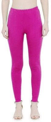 KWEETZ Ankle Length  Ethnic Wear Legging(Pink, Solid)