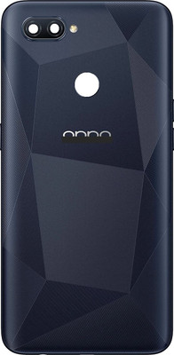 Sandreezz OPPO A12 / A11K (with Proper Logo) Back Panel(Black)