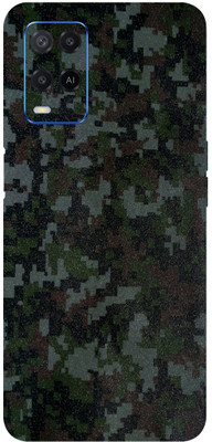 LAMHA Oppo A54 Mobile Skin(Ultra Super Camouflage Digital Skin With High Matte Finish.)