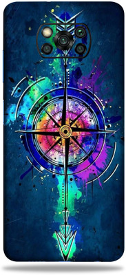 WeCre8 Skin's Xiaomi Poco X3, Arrow Eye Mobile Skin(Multicolor)