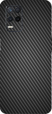 BugguSkin Realme Narzo 30 5G, realme narzo 30 5g Mobile Skin(Ultra Super Jade Black Carbon Fiber Skin With High Mattte Finish.)