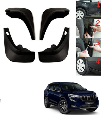 AuTO ADDiCT Rear Mud Guard, Front Mud Guard For MAHINDRA XUV 700 NA(Black)