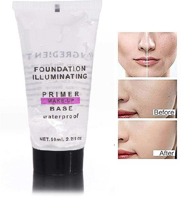 YAWI Best for Face makep Primer for Face makeup Illuminating Face Makeup Base Primer  - 50 ml(TRANSPARENT)