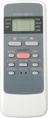LETHABO LE148 HITACHI FOR Split AC /Window AC Please Match The OLD Image Remote Controller(White)