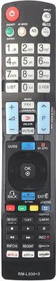 BhalTech RM-L930+3 AKB73756542 AKB72914207 AKB72914003 AKB72914240 Universal LED LCD Smart TV Compatible LG Remote Controller(Black) BhalTech RM-L930+3 AKB73756542 AKB72914207 AKB72914003 AKB72914240 Universal LED LCD Smart TV Compatible LG Remote Controller(Black)