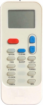 HDF AC Remote Control Compatible For  Split Window AC |HF- 140 Electrolux Remote Controller(White)