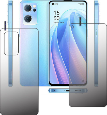 PONDRIK Front and Back Screen Guard for Oppo Reno7 5G(Pack of 2)