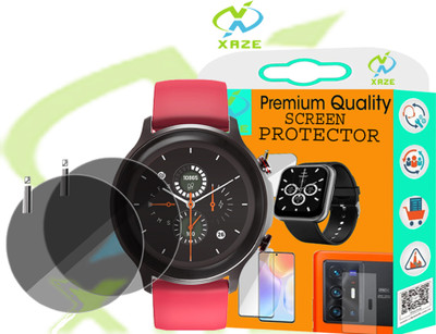 XAZE Screen Guard for Noise Fit Active SpO2 Smartwatch screen guard(Pack of 2)