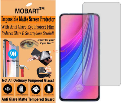 MOBART Tempered Glass Guard for VIVO X27 (Matte Finish)(Pack of 1)