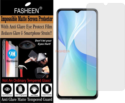 Fasheen Tempered Glass Guard for VIVO Y53S 5G V2111A (Matte Finish)(Pack of 1)