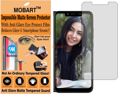 MOBART Tempered Glass Guard for TECNO CAMON IAIR 2 PLUS (Matte Finish)(Pack of 1)