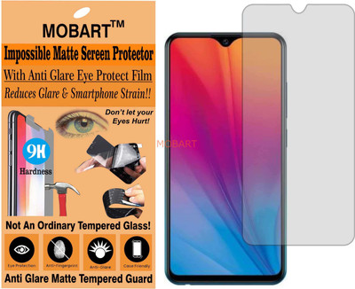 MOBART Tempered Glass Guard for VIVO 91 I (Matte Finish)(Pack of 1)