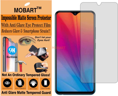 MOBART Tempered Glass Guard for VIVO Y91I (Matte Finish)(Pack of 1)