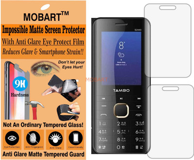 MOBART Tempered Glass Guard for TAMBO S2440 (Matte Finish)(Pack of 1)