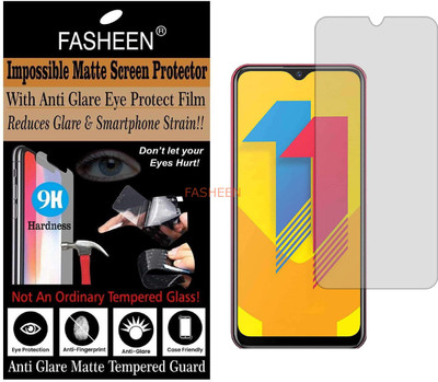 Fasheen Tempered Glass Guard for VIVO Y11 (Matte Finish)(Pack of 1)