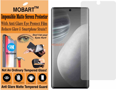 MOBART Tempered Glass Guard for VIVO X60 5G (Matte Finish)(Pack of 1)