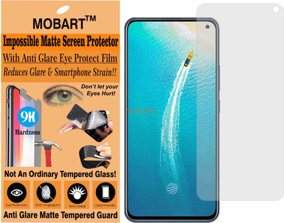 MOBART Tempered Glass Guard for VIVO V19 (INDONESIA) (Matte Finish)(Pack of 1)