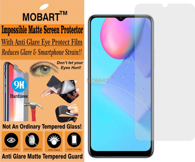 MOBART Tempered Glass Guard for VIVO Y12A V2102 (Matte Finish)(Pack of 1)