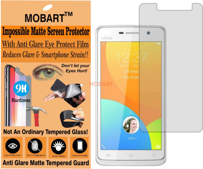 MOBART Tempered Glass Guard for VIVO Y21 2020 (Matte Finish)(Pack of 1)