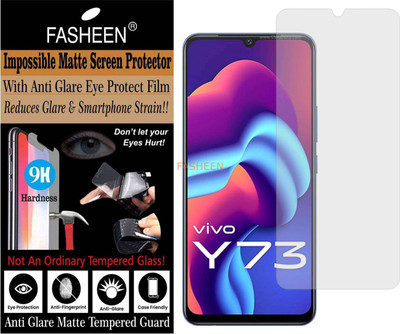 Fasheen Tempered Glass Guard for VIVO Y73 2021 (Matte Finish)(Pack of 1)