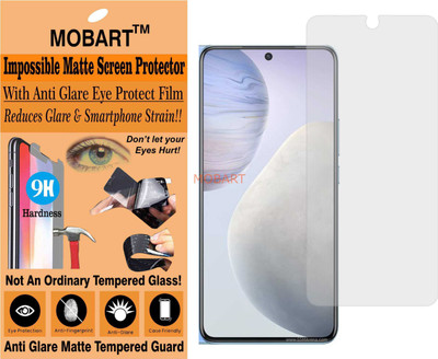 MOBART Tempered Glass Guard for VIVO X60T V2085A (Matte Finish)(Pack of 1)