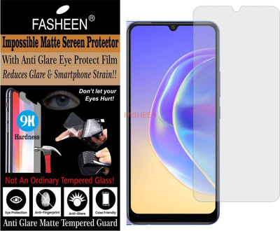 Fasheen Tempered Glass Guard for VIVO V21 E (Matte Finish)(Pack of 1)