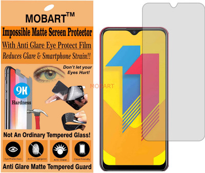 MOBART Tempered Glass Guard for VIVO Y11 (Matte Finish)(Pack of 1)