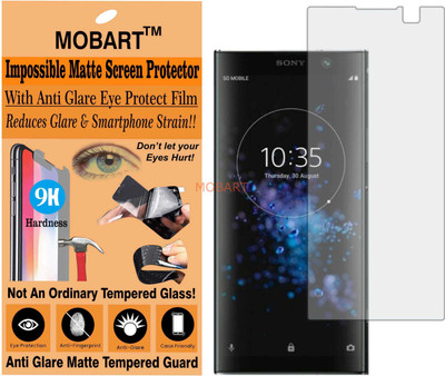 MOBART Tempered Glass Guard for SONY XA2 PLUS (Matte Finish)(Pack of 1)