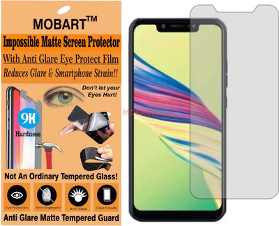 MOBART Tempered Glass Guard for TECNO ID5A (Matte Finish)(Pack of 1)