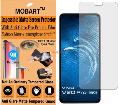 MOBART Tempered Glass Guard for VIVO V20 PRO 5G (Matte Finish)(Pack of 1)