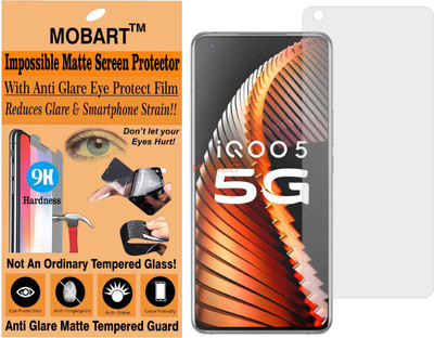 MOBART Tempered Glass Guard for VIVO IQOO NEO 5 5G (Matte Finish)(Pack of 1)