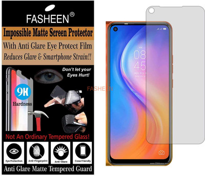 Fasheen Tempered Glass Guard for TECNO SPARK 5 (KD7H) (Matte Finish)(Pack of 1)