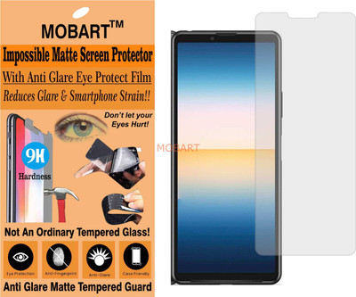 MOBART Tempered Glass Guard for SONY XPERIA 10 III SOG04 (Matte Finish)(Pack of 1)
