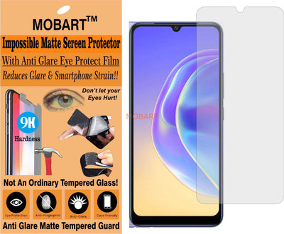 MOBART Tempered Glass Guard for VIVO V21E (Matte Finish)(Pack of 1)