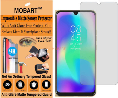 MOBART Tempered Glass Guard for TECNO POUVOIR 3 PLUS LB8A (Matte Finish)(Pack of 1)