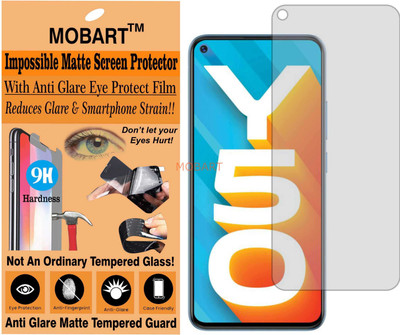MOBART Tempered Glass Guard for VIVO Y50 (Matte Finish)(Pack of 1)