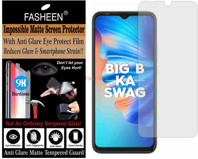 Fasheen Tempered Glass Guard for TECNO SPARK 6 GO KE5K (Matte Finish)(Pack of 1)