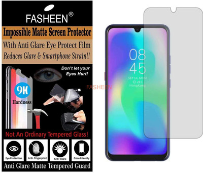 Fasheen Tempered Glass Guard for TECNO SPARK POWER (LB8A) (Matte Finish)(Pack of 1)
